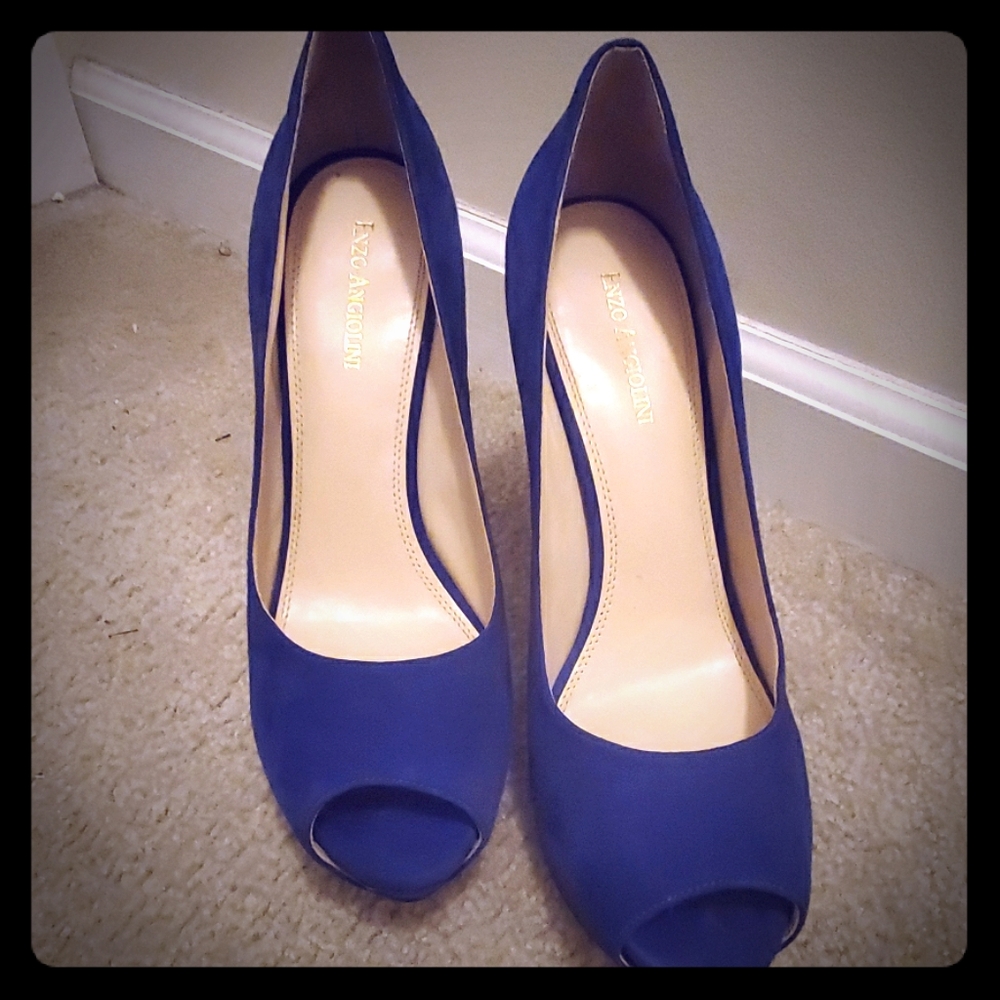 Enzo Angiolini Peep Toe Heels
